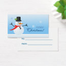 Search for snowman gift tags Snowflakes