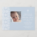 Search for child christening invitations Blue