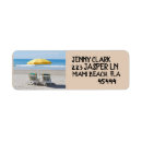 Search for beach chair return address labels Ocean