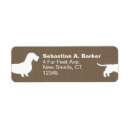 Search for wire return address labels Dog