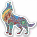 Search for fantasy wolf stickers Nature