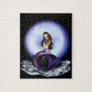 Search for beautiful mermaid puzzles Lady