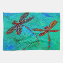 Search for dragonfly tea towels Blue