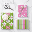Search for flowers wrapping paper White