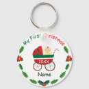 Search for my first christmas key rings For kids