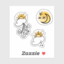 Search for yellow moon stickers Sun