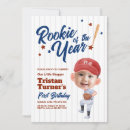 Search for rookie birthday invitations Kids