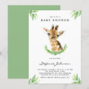 Search for giraffe baby shower invitations Gender neutral