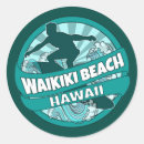 Search for waikiki beach stickers Surf