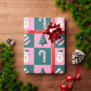 Search for pink candy cane wrapping paper Festive
