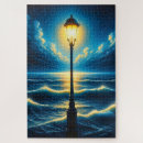 Search for lamppost Night