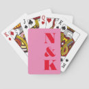 Search for pink playing cards Minimalist