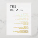 Search for gold foil wedding enclosure cards Elegant