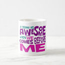 Search for team awesome mugs Teamwork