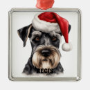 Search for miniature schnauzer christmas tree decorations Cute