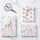 Search for sea creature wrapping paper Watercolor