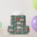 Search for strawberry wrapping paper Green