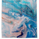 Search for white marble shower curtains Blue