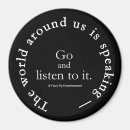 Search for white lettering magnets Black