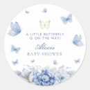 Search for pretty blue butterflies stickers Elegant