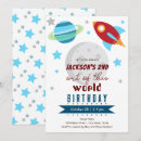 Search for spaceship birthday invitations Galaxy