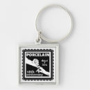 Search for traditional key rings Black and white