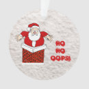 Search for cartoon christmas stickers Ho ho oops