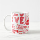 Search for love doodles mugs Seamless