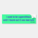 Search for luck bumper stickers Humour