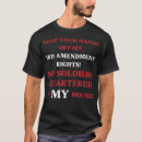 Search for third amendment tshirts Rights