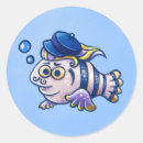 Search for sea fishing stickers Cute