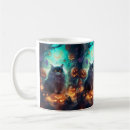 Search for scary cat mugs Haunted