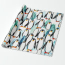 Search for cute penguin wrapping paper Colourful