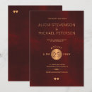 Search for dark red wedding invitations Burgundy