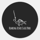 Search for river fish stickers Hunting