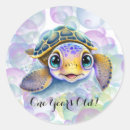 Search for cute creatures stickers Turtle