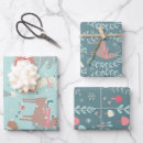 Search for cute animal christmas wrapping paper Trendy