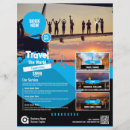 Search for travel flyers Design