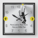 Search for tennis clocks Birthday