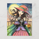 Search for wiccan art postcards Witch