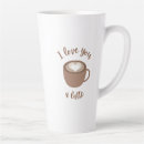 Search for i love you latte mugs Pun