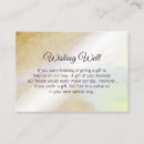Search for menu for wedding enclosure cards Gold