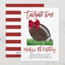 Search for girls football birthday invitations Sports