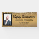 Search for retirement banners Gold