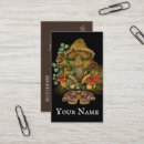 Search for woodland fairy fairy in the forest business cards Toadstool