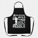 Search for old man aprons Pickleball player