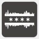 Search for chicago flag stickers Skyline