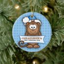 Search for monkey christmas tree decorations Boy