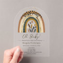 Search for boho baby invitations Terracotta