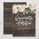 Search for rustic quinceanera invitations Pink